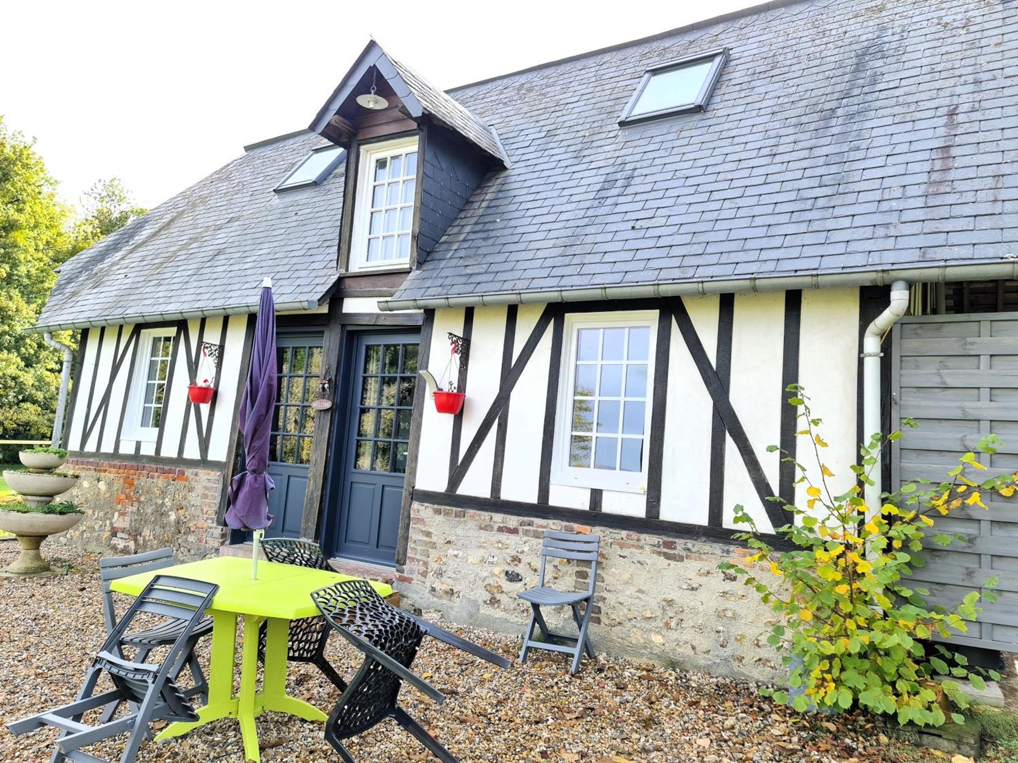 Maison Normande Freneuse-Sur-Risle Buitenkant foto
